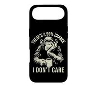 Funny Monkey Theres A 99% Chance I Dont Care Sarcastic Humor Case for iPhone Air