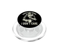 Funny Monkey Theres A 99% Chance I Dont Care Sarcastic Humor PopSockets PopGrip for MagSafe