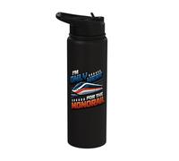 Funny Monorail Train Lover I'm Only Here for The Monorail Stainless Steel Insulated Water Bottle