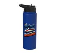 Funny Monorail Train Lover I'm Only Here for The Monorail Stainless Steel Insulated Water Bottle