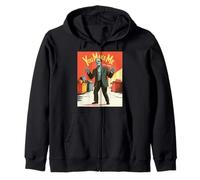 Funny Monster Saying You Make Me Feel Alive Humor Women Men Zip Hoodie