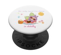 Funny Monster, The only squat I'm doing is diddly PopSockets Adhesive PopGrip