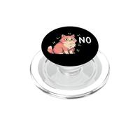 Funny Moody Cat No Kawaii Anime Cat Lover PopSockets PopGrip for MagSafe