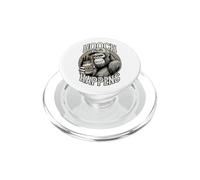 Funny Moonshine Hooch Happens Hillbilly Bigfoot Redneck PopSockets PopGrip for MagSafe
