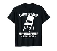 Funny Mormon Gym Missionary Sister Elders LDS Missionaries T-Shirt
