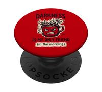 Funny Morning Coffee Mood Design PopSockets Adhesive PopGrip