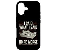Funny Morse No Re-morse Case for iPhone 17