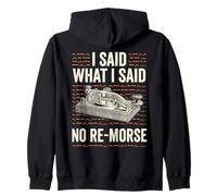Funny Morse No Re-morse Zip Hoodie