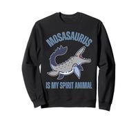 Funny Mosasaurus Is My Spirit Animal Design Dinosaur Lovers Sweatshirt