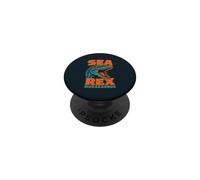 Funny Mosasaurus Prehistoric Sea Predator Dinosaur PopSockets Adhesive PopGrip