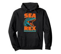 Funny Mosasaurus Prehistoric Sea Predator Dinosaur Pullover Hoodie