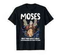 Funny Moses Shirt Christian Humor Bible Gospel Data Cloud T-Shirt