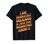 Funny Mosquito Bait Shirts Camping Delicious Know It T-Shirt