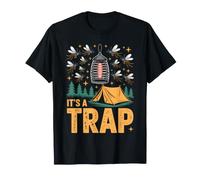 Funny Mosquito Bait Shirts Camping Its A Trap T-Shirt