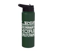 Funny Mosquito Burrito Apparel | Burritos Lover Design Stainless Steel Insulated Water Bottle
