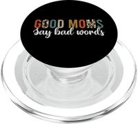 Funny Mother Cursing Mom Swearing, Good Moms Say Bad Words PopSockets PopGrip for MagSafe
