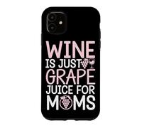Funny Motherhood Humor Relatable Mom Life Parenting Jokes Case for iPhone 11