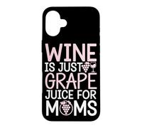 Funny Motherhood Humor Relatable Mom Life Parenting Jokes Case for iPhone 16 Plus