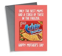 Funny Mother's Day Card - Findus Crispy Pancakes - Freezer Stash