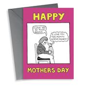 Funny Mother's Day card for a dog-loving mum