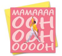 Funny Mother's Day Card For Mum Mama Ooooo Joke Mothers Day Card From Son or Daughter Freddie Mercury Fan