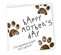 Funny Mothers Day Card from Dog, Doggy Mum, Card for Mum, Puppy, Dog lover, Pets, Animal gift
