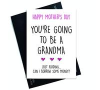 Funny Mother's Day Card, Funny Card for Mum, Card for Mom, Funny Card, Favourite Child, Joke Card, Grandma, Just Kidding, Laughs, Fun, PC117