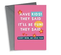 Funny Mother's Day Card - It'll Be Fun They Said