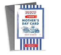 Funny Mother's Day Card - It's the Thought that Counts - Tesco Value - Skinto