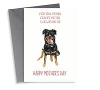 Funny Mothers Day Card - Mum - From The Dog - Every Snack You Make Every Bite You Take I'll Be Watching You