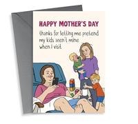 Funny Mother's Day Card - Pretend My Kids Aren't Mine