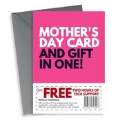 Funny Mother's Day Card - Voucher - Tech Support