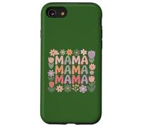 FUNNY MOTHER'S DAY Pretty MAMA with Flowers Case for iPhone SE (2020) / 7/8