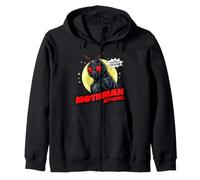 Funny Mothman Cryptid Harbinger of Doom Cryptozoology Zip Hoodie