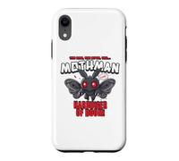 Funny Mothman Harbinger of Doom Cryptid Cryptozoology Case for iPhone XR