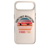 Funny Motivation Shark Quote, Sometimes Motivation Finds You Case for iPhone Air