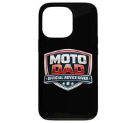 Funny Moto Dad Official Advice Giver Motocross Father's Day Case for iPhone 13 Pro