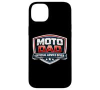 Funny Moto Dad Official Advice Giver Motocross Father's Day Case for iPhone 14 Plus