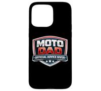 Funny Moto Dad Official Advice Giver Motocross Father's Day Case for iPhone 15 Pro Max