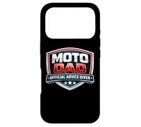 Funny Moto Dad Official Advice Giver Motocross Father's Day Case for iPhone 17 Pro