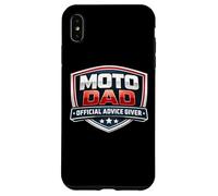 Funny Moto Dad Official Advice Giver Motocross Father's Day Case for iPhone XS Max