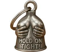 Funny Motorcycle Guardian Bell,Good Luck Protection Charm For Bikers,Unique Two Handful Boobs Guardian Bell (A)