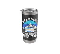 Funny Motorhome Inheritance Gift Husband Stainless Steel Insulated Tumbler