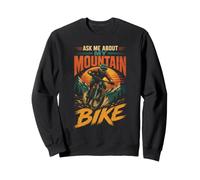 Funny Mountain Bike Lover Obsessed MTB Rider Gift Sweatshirt