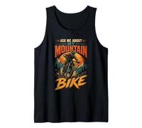 Funny Mountain Bike Lover Obsessed MTB Rider Gift Tank Top