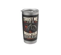 Funny Mountain Biker Pride Trail Rider MTB Gift Stainless Steel Insulated Tumbler