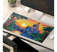Funny Mouse Pad Enchanted Castle At Sunset Mouse Pad With Funny Sayings Cool