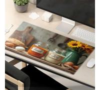 Funny Mouse Pads For Desk Food And Joy: A Cozy Kitchen Scene Mouse Pad Mouse Pad Work Funny Funny Mousepads