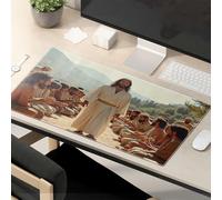 Funny Mouse Pads For Desk Jesus And Disciples In The Wilderness Mouse Pad Mouse Pad Funny Funny Mousepads