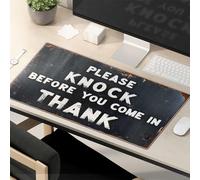 Funny Mouse Pads For Desk Please Knock Before You Come In. Thank You. Mouse Pad Office Desk Mat This Is Fine Mouse Pad
